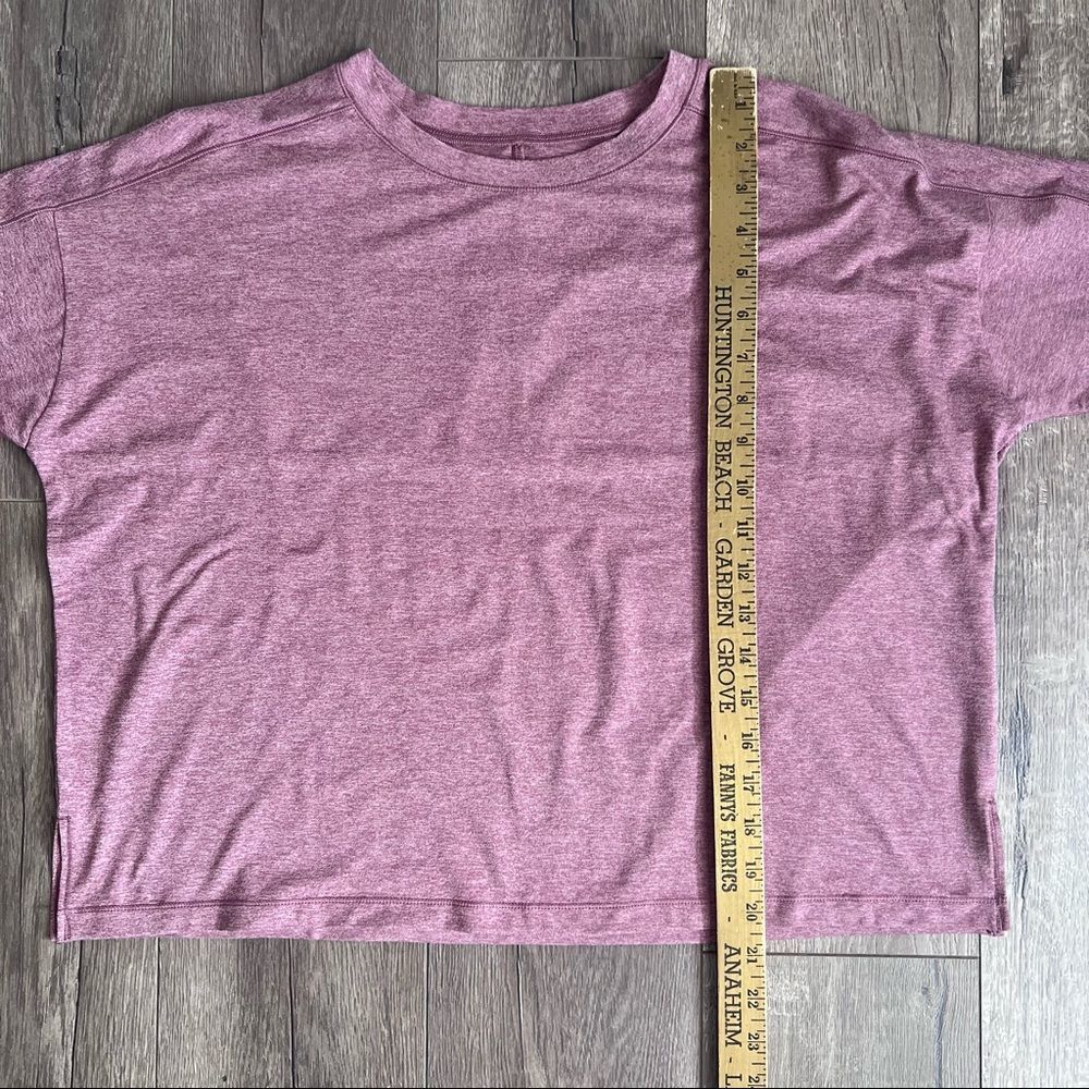 Girlfriend Collective Huckleberry ReSet Long Sleeve Tee - Picture 8 of 13